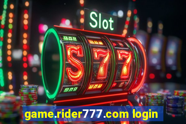 game.rider777.com login